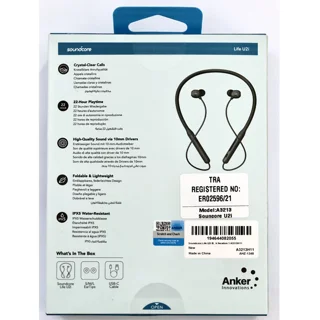 هدفون بلوتوثی گردنی انکر مدل A3213 U2i با نویز کنسلینگ میکروفون (ENC)، درگاه شارژ USB Type 102008929
