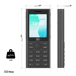 گوشی موبایل تی سی اچ مدل Nova دو سیم کارت ظرفیت 8 مگابایت 102920047