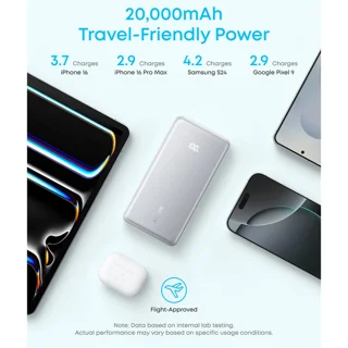 پاوربانک 22.5 وات انکر مدل Zolo A110E ظرفیت 20000 میلی‌آمپرساعت 102917964