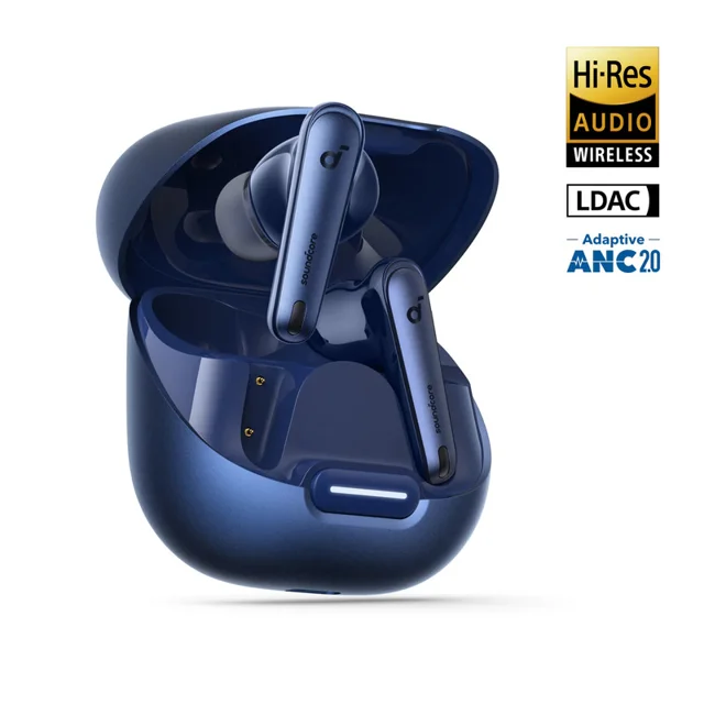 هدفون بلوتوثی انکر مدل Soundcore Liberty 4 NC با نویز کنسلینگ فعال (ANC)، درگاه شارژ USB T 102008661