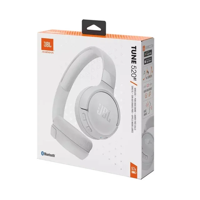 هدفون بلوتوثی جی بی ال مدل Tune 520BT با نویز کنسلینگ میکروفون (ENC)، درگاه شارژ USB Type- 102009859
