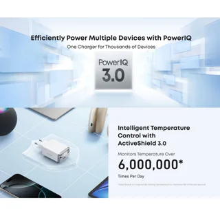 شارژر دیواری 35 وات انکر مدل A2658 به همراه کابل USB-C 102002626