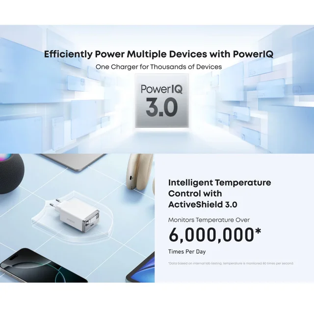 شارژر دیواری 35 وات انکر مدل A2658 به همراه کابل USB-C 102002626