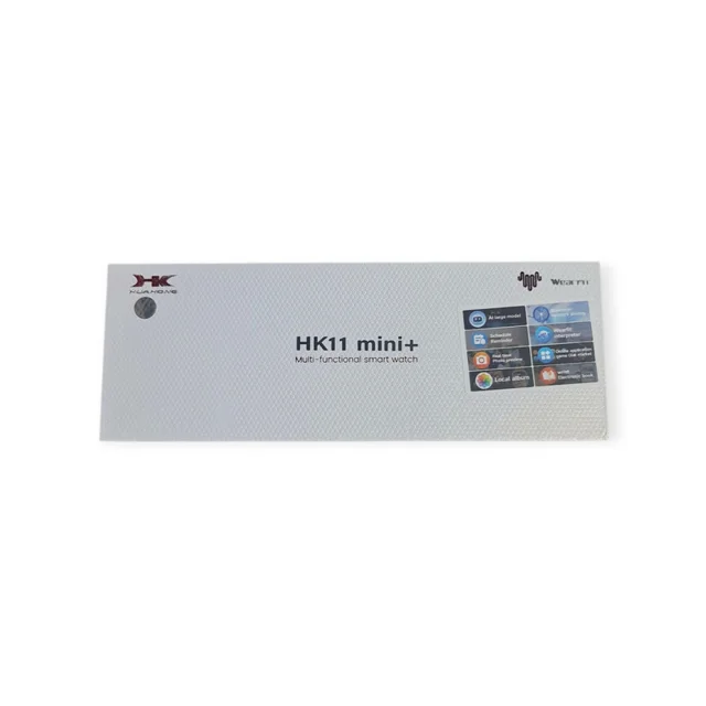ساعت هوشمند 38 اینچی اچ کا مدل HK11 mini+ plus با بند سیلیکونی 103101929