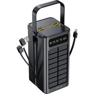 پاوربانک گرین لاین مدل GL-PX50 ظرفیت 60000 میلی‌آمپر ساعت به همراه پنل خورشیدی 102919881