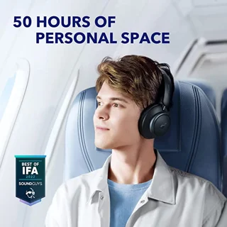 هدفون بلوتوثی برند انکر مدل Soundcore Space Q45 A3040 با نویز کنسلینگ فعال (ANC)، درگاه شا 102007881