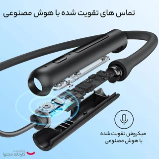هدفون بلوتوثی گردنی انکر مدل A3213 U2i با نویز کنسلینگ میکروفون (ENC)، درگاه شارژ USB Type 102008937