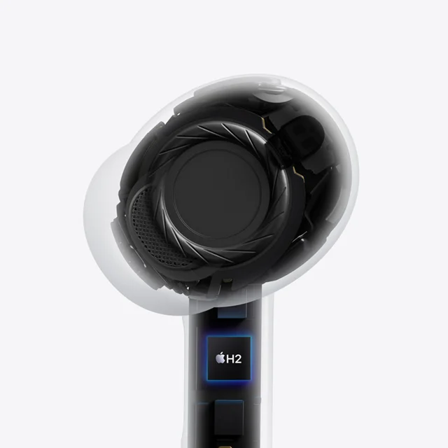 هدفون بلوتوثی اپل مدل AirPods Pro 3 با نویز کنسلینگ فعال، قابلیت پخش صدای محیطی، عمر باتری 103026812