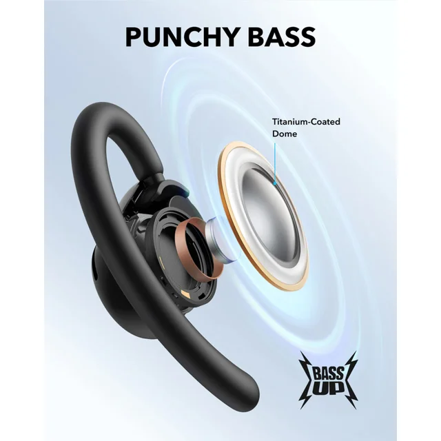 هدفون بلوتوثی انکر مدل V20i بدون قابلیت نویز کنسلینگ، درگاه شارژ USB Type-C، دارای 4 میکرو 103096522