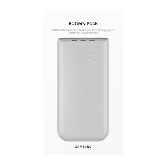 پاوربانک 45 وات سامسونگ مدل Battery Pack EB-P4520 ظرفیت 20000 میلی‌آمپر ساعت 102979748