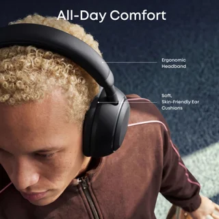 هدفون بلوتوثی انکر مدل Soundcore Space 2 با نویز کنسلینگ فعال ANC، صدای Hi-Res و شارژدهی ت 102959421
