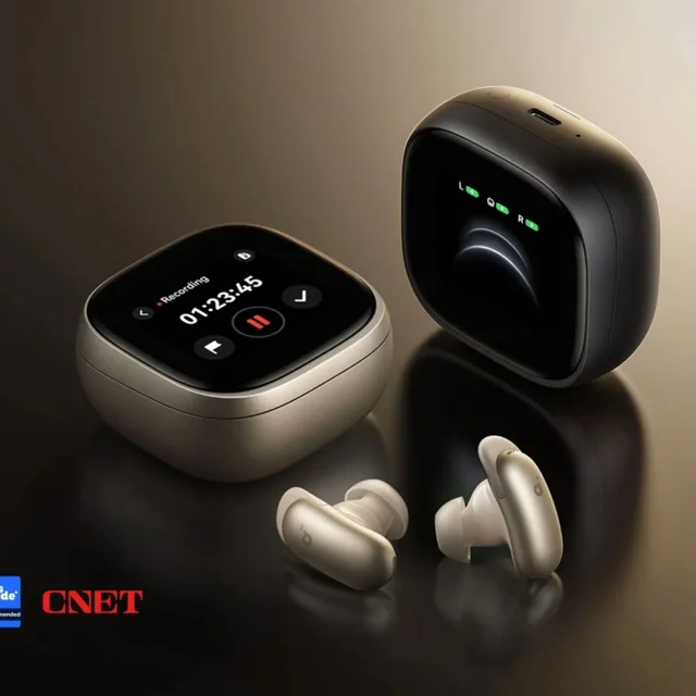 هدفون بلوتوثی توگوشی انکر مدل Soundcore Liberty 5 Pro Max دارای نمایشگر لمسی 1.78 اینچی AM 102960594
