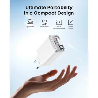شارژر دیواری 35 وات انکر مدل A2658 به همراه کابل USB-C 102002465