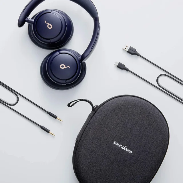 هدفون بلوتوثی انکر مدل SoundCore Life Q30 با نویز کنسلینگ فعال (ANC)، درگاه شارژ USB Type- 102009006