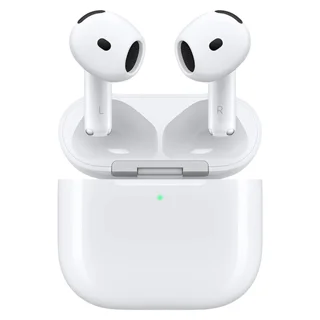 هدفون بلوتوثی اپل مدل AirPods 4 دارای نویز کنسلینگ، درگاه شارژ USB-Type-C و شارژ بی سیم، ب 103026871