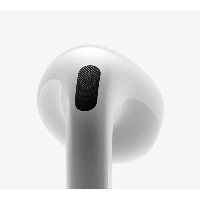 هدفون بلوتوثی اپل مدل AirPods 4 دارای نویز کنسلینگ، درگاه شارژ USB-Type-C و شارژ بی سیم، ب 103026879