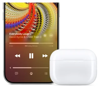 هدفون بلوتوثی اپل مدل AirPods Pro 3 با نویز کنسلینگ فعال، قابلیت پخش صدای محیطی، عمر باتری 103026817