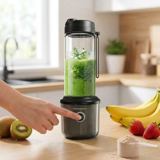 شیکر شارژی پاورولوجی مدل PSM013BK گنجایش 0.45 لیتر 102920115