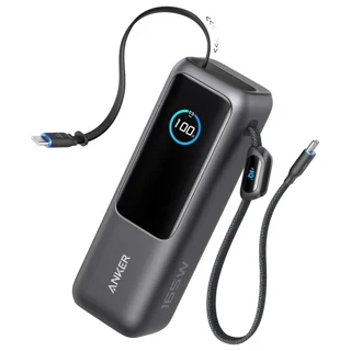 پاوربانک 100 وات انکر مدل A1695 ظرفیت 25000 میلی آمپر ساعت به همراه دو کابل USB-C 101998823