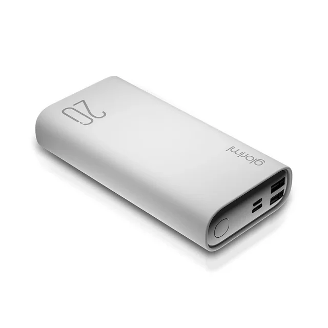 پاوربانک 22.5 وات گلوریمی مدل LIGHTCORE ظرفیت 20000 میلی‌آمپرساعت به همراه کابل USB-C 102920371