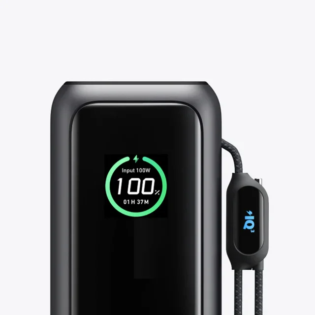 پاوربانک 100 وات انکر مدل A1695 ظرفیت 25000 میلی آمپر ساعت به همراه دو کابل USB-C 101998969