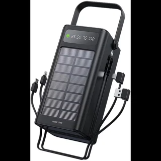 پاوربانک گرین لاین مدل GL-PX50 ظرفیت 60000 میلی‌آمپر ساعت به همراه پنل خورشیدی 102919883