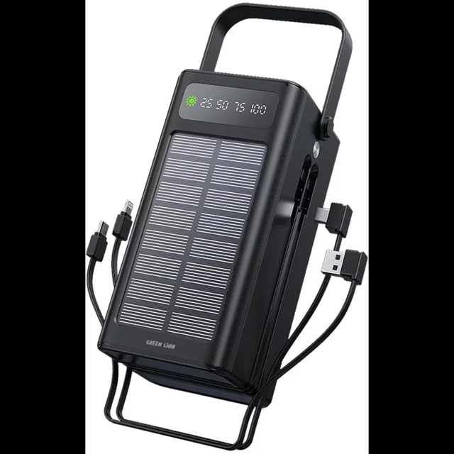 پاوربانک گرین لاین مدل GL-PX50 ظرفیت 60000 میلی‌آمپر ساعت به همراه پنل خورشیدی 102919883