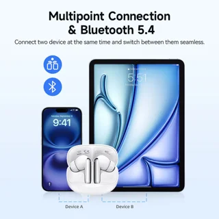 هدفون بلوتوثی کیو سی وای مدل Melobuds N50 102965397