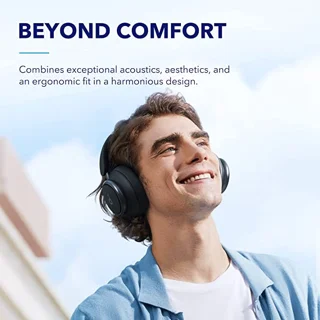 هدفون بلوتوثی برند انکر مدل Soundcore Space Q45 A3040 با نویز کنسلینگ فعال (ANC)، درگاه شا 102007882