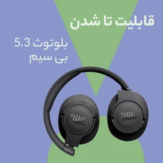 هدفون بلوتوثی جی بی ال مدل Tune 720BT با نویز کنسلینگ میکروفون (ENC)، درگاه شارژ USB Type- 102009688