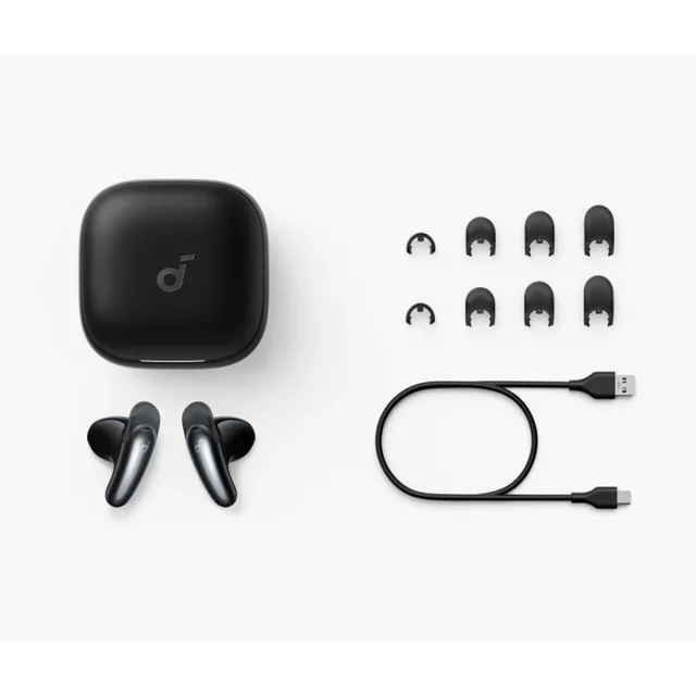 هدفون بلوتوثی توگوشی انکر مدل Soundcore Liberty Buds، مجهز به Adaptive ANC 3.0، پشتیبانی ا 102959570