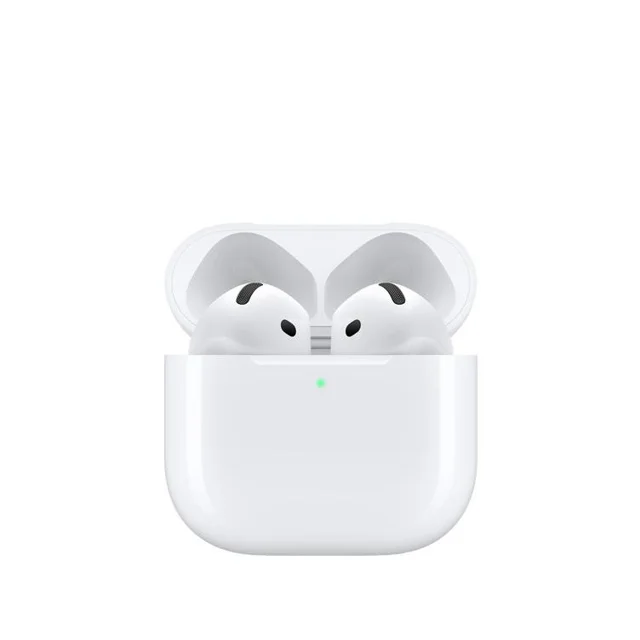 هدفون بلوتوثی اپل مدل AirPods 4 دارای نویز کنسلینگ، درگاه شارژ USB-Type-C و شارژ بی سیم، ب 103026883