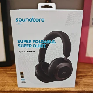 هدفون روگوشی با درایور 40 میلی‌متری انکر مدل Space One Pro، دارای نویز کنسلینگ فعال (ANC)، 102959477