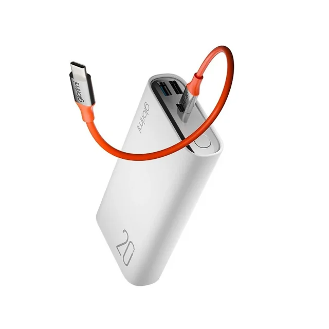 پاوربانک 22.5 وات گلوریمی مدل LIGHTCORE ظرفیت 20000 میلی‌آمپرساعت به همراه کابل USB-C 102920373