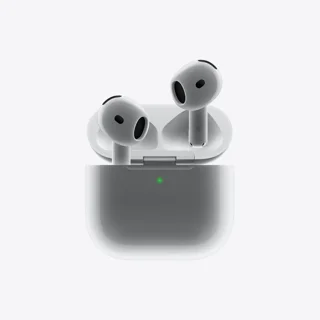 هدفون بلوتوثی اپل مدل AirPods 4 دارای نویز کنسلینگ، درگاه شارژ USB-Type-C و شارژ بی سیم، ب 103027021