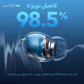 هدفون بلوتوثی انکر مدل Soundcore Liberty 4 NC با نویز کنسلینگ فعال (ANC)، درگاه شارژ USB T 102008674
