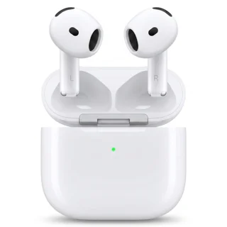 هدفون بلوتوثی اپل مدل AirPods 4 دارای نویز کنسلینگ، درگاه شارژ USB-Type-C و شارژ بی سیم، ب 103026867
