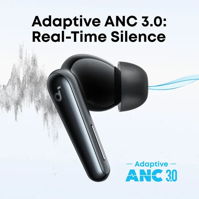 هدفون بلوتوثی انکر مدل Soundcore Liberty 5 با نویز کنسلینگ فعال (ANC)، درگاه شارژ USB Type 102960617
