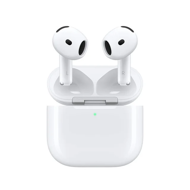 هدفون بلوتوثی اپل مدل AirPods 4 دارای نویز کنسلینگ، درگاه شارژ USB-Type-C و شارژ بی سیم، ب 103026886