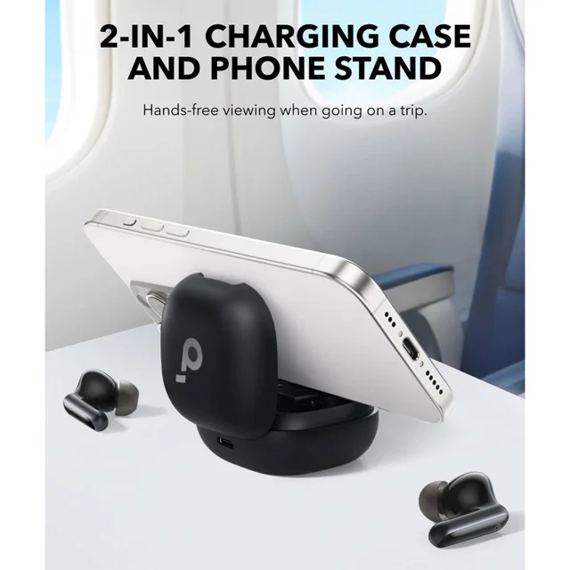 هدفون بلوتوثی انکر مدل Soundcore P40i با نویز کنسلینگ فعال (ANC)، نویز کنسلینگ (ENC)، درگا 102008969