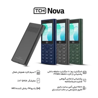 گوشی موبایل تی سی اچ مدل Nova دو سیم کارت ظرفیت 8 مگابایت 102920049