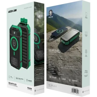 پاوربانک 20 وات گرین لاین مدل GNSOFLX20PBK ظرفیت 20000 میلی‌آمپرساعت 102919022