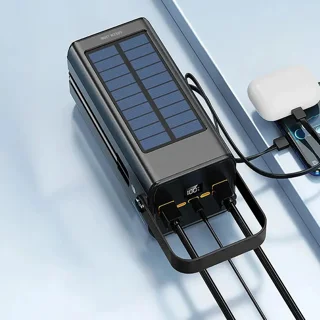 پاوربانک 22.5 وات گرین لاین مدل Solar X ظرفیت 100000 میلی‌آمپرساعت 102920578