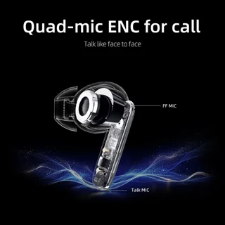 هدفون بلوتوثی برند کیو سی وای مدل T13 ANC2 با نویز کنسلینگ فعال (ANC)، نویز کنسلینگ میکروف 102008736